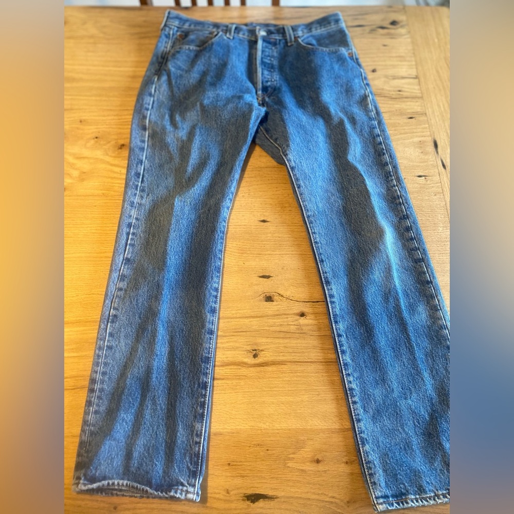 Levi's Blue Straight Leg Women's Jeans